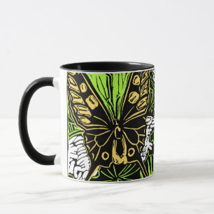 Mug Papillons et dentelle de la reine Anne