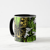 Mug Papillons et dentelle de la reine Anne (Devant gauche)