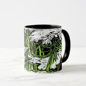 Mug Papillons et dentelle de la reine Anne (Devant droit)