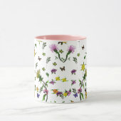 Mug Papillons et fleurs (Centre)