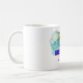 Mug Papillons et fleurs avec citation magique (Gauche)