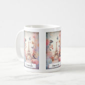 Mug Papillons et fleurs de la Tour Eiffel (Devant gauche)