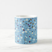 Mug Papillons et muqueuse de fleurs (Centre)