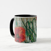 Mug Papillons et papillons Van Gogh Art (Devant gauche)