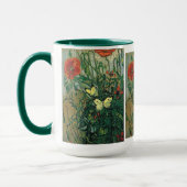 Mug Papillons et papillons Van Gogh Art (Gauche)