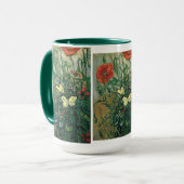 Mug Papillons et papillons Van Gogh Art (Devant gauche)