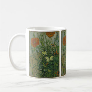 Mug Papillons et Pavots par Vincent van Gogh