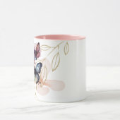 Mug Papillons Fleurissent Joli Nom (Centre)