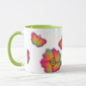 Mug Papillons & Fleurs (Gauche)