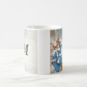 Mug Papillons floraux bleus (Centre)