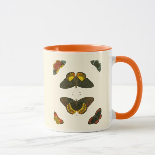 Mug Papillons lumineux par Pieter Cramer (Droite)