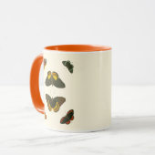 Mug Papillons lumineux par Pieter Cramer (Devant gauche)