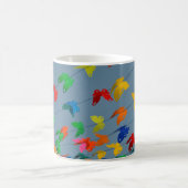Mug papillons multicolores (Centre)
