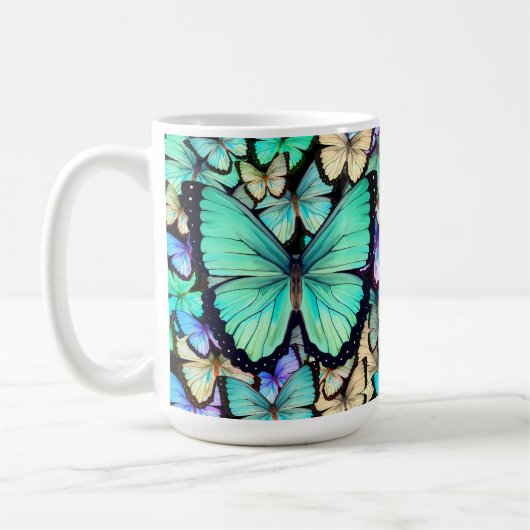 Mug Papillons Pastel (Gauche)