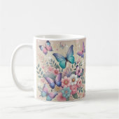 Mug Papillons Pastel & Parties scintillant Plaisir Flo (Gauche)