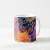 Mug Papillons peints (Devant droit)
