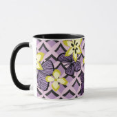 Mug Papillons pourpres (Gauche)