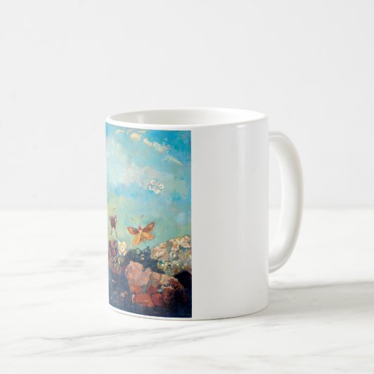 Mug Papillons, Redon (Devant droit)