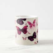 Mug Papillons rose motif (Centre)