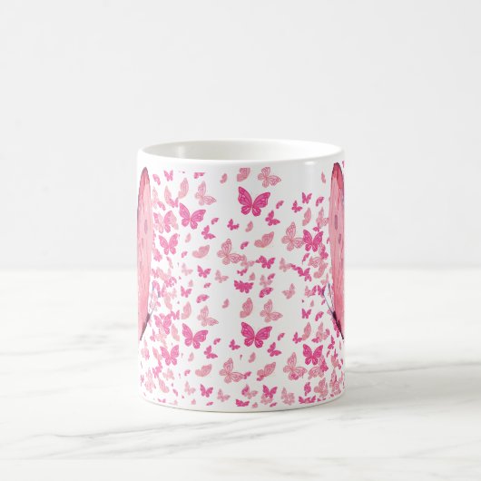 Mug Papillons roses (Centre)