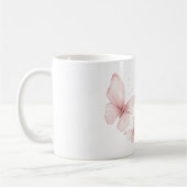 Mug Papillons roses aiment (Gauche)