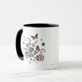 Mug Papillons supergirl (Devant gauche)