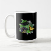 Mug Papillons sur Feuille (Gauche)