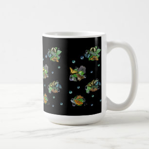 Mug Papillons sur Feuille