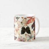 Mug Papillons tropicaux : Motif imperméable. (Devant droit)