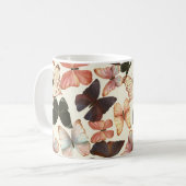 Mug Papillons tropicaux : Motif imperméable. (Devant gauche)