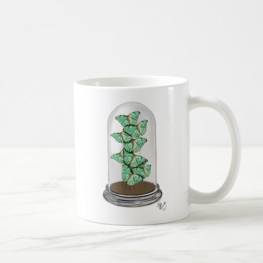 Mug Papillons verts dans Bell Jar 2 (Droite)