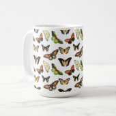 Mug Papillons Vintage (Devant gauche)