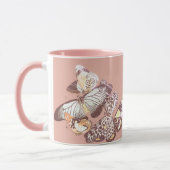 Mug Papillons vintages (Gauche)