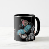 Mug Papillons vintages (Devant droit)