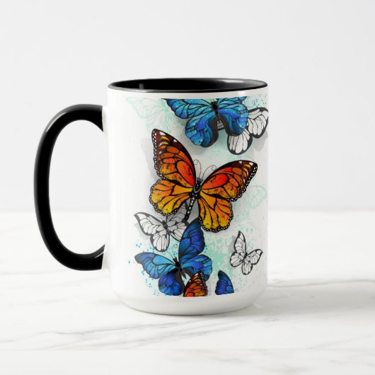 Mug Papillons volants Morpho et Monarch (Gauche)