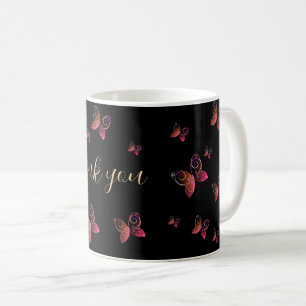 Mug papillons volants nature