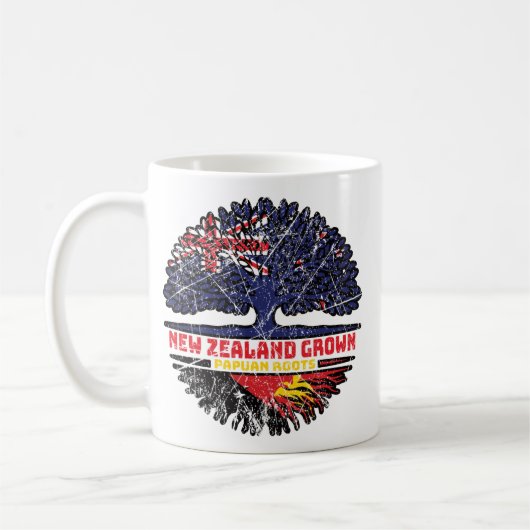 Mug Papouasie-Nouvelle-Guinée Papouasie-Nouvelle-Zélan (Gauche)