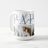 Mug Pappy We Love You 4 Photo Collage (Devant gauche)