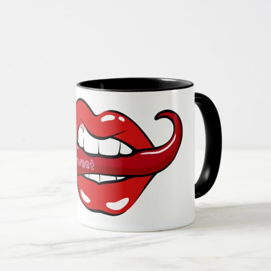 Mug paprika sucré, bouche (Devant droit)