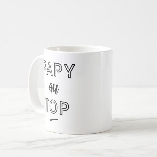 Mug Papy au top (Devant gauche)