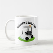Mug Papy l'autre voiture (chariot de golf) (Gauche)