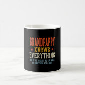 Mug Papy sait tout fête des pères rétro (Centre)