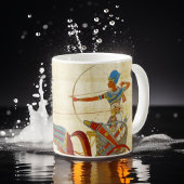 Mug Papyrus des chevaux du pharaon Ramsès II de l'Égyp