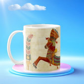 Mug Papyrus des chevaux du pharaon Ramsès II de l'Égyp