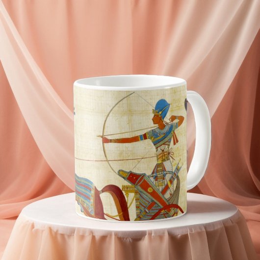 Mug Papyrus des chevaux du pharaon Ramsès II de l'Égyp