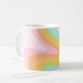 Mug Pâque arc-en-ciel pastel (Devant gauche)