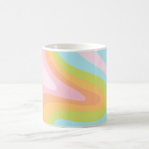 Mug Pâque arc-en-ciel pastel