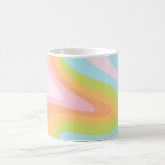 Mug Pâque arc-en-ciel pastel (Centre)