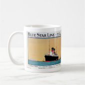 Mug Paquebot Blue Star (Gauche)