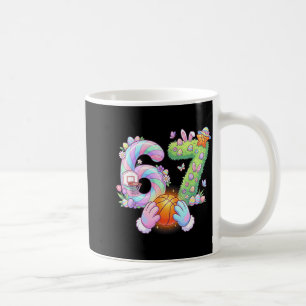 Mug Pâques 6 7 Mème Six Sept Joli Lapin Basket-ball Pa